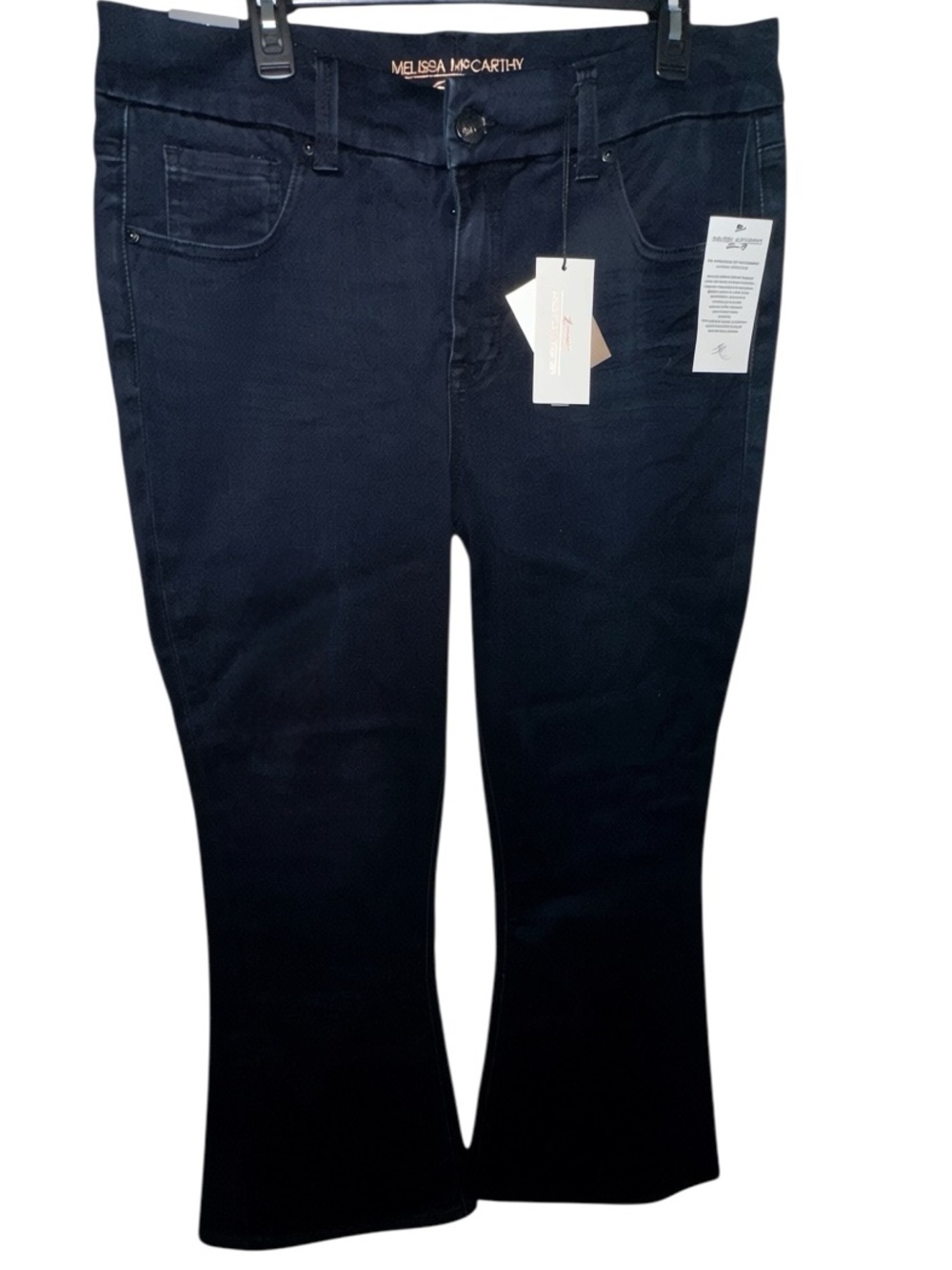 Melissa McCarthy SZ 16W Seven7 Slimming Silhouette System Jeans MICRO Flare